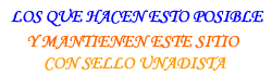 LOS QUE HACEN ESTA WEB POSIBLE